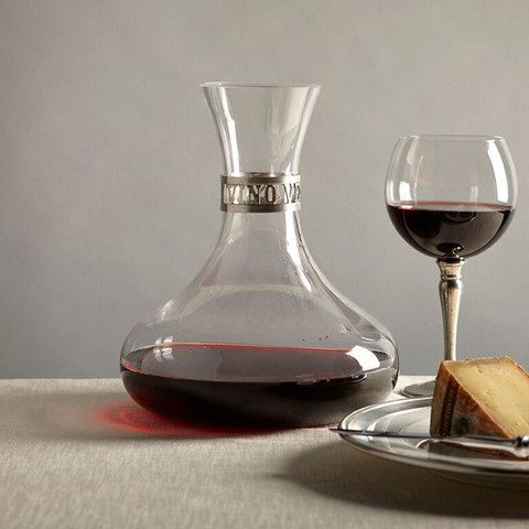 una caraffa per un amante del vino