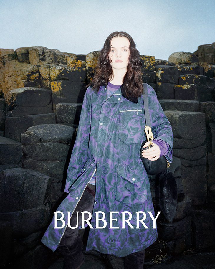 Bellezza britannica - Collezione Burberry autunno inverno 2023