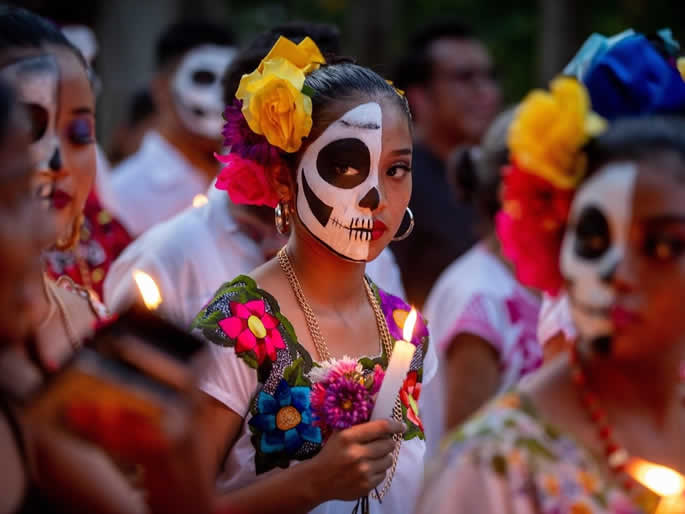 Día De Los Muertos Cultura Messico