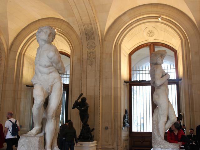 Michelangelo prigioniero ribelle al Louvre