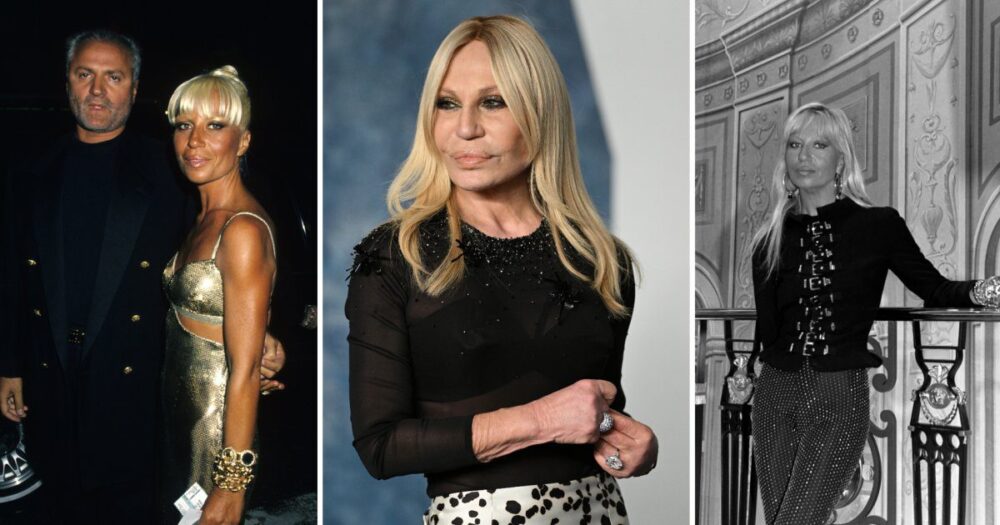 Donatella VersaceMarieClaire