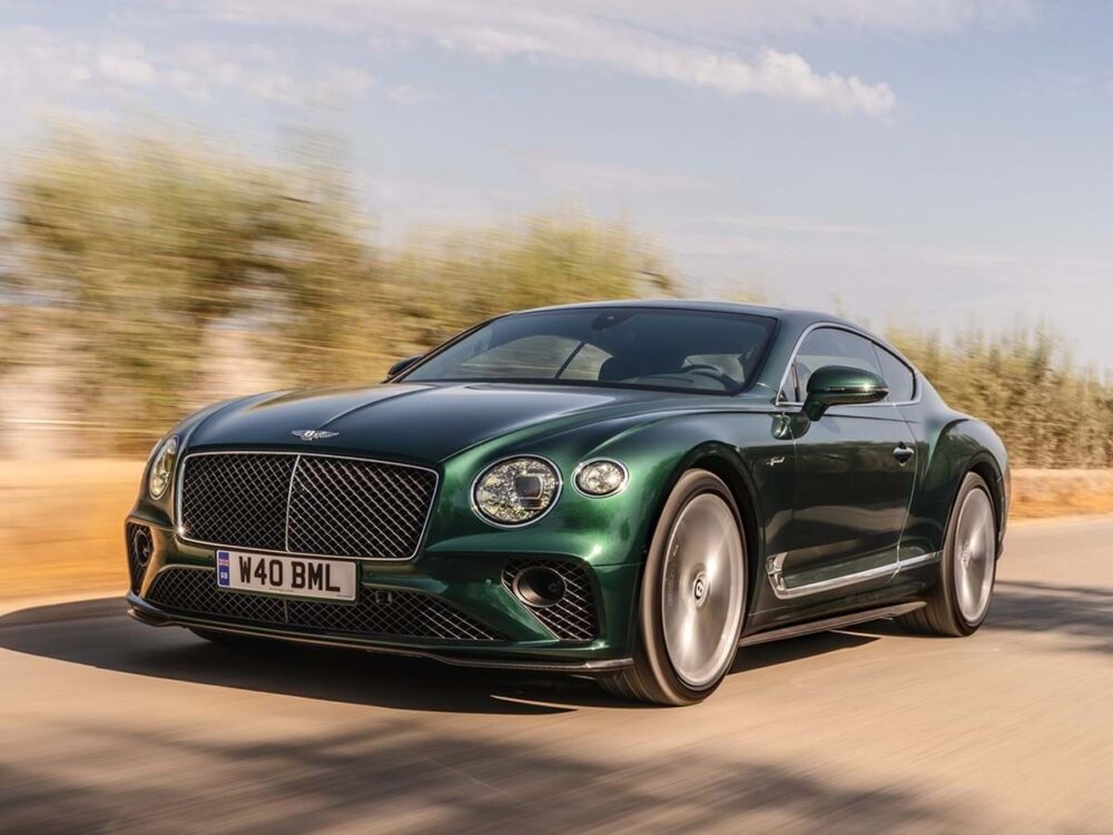 Marchio Bentley in bellissimi colori