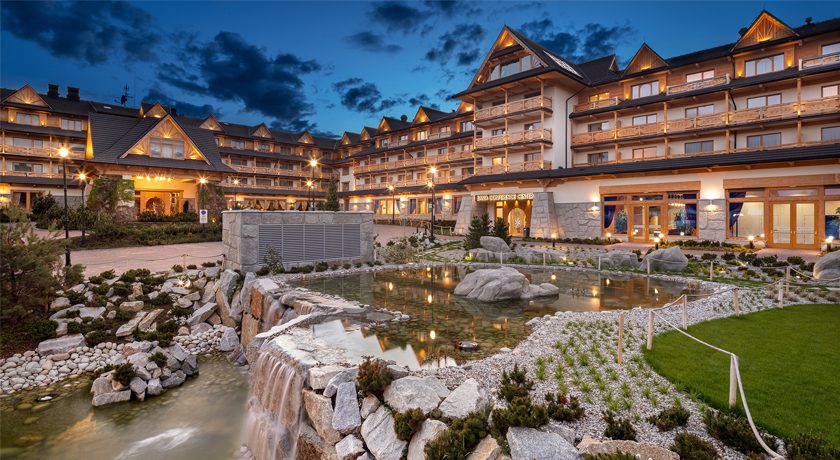 Hotel di lusso in montagna