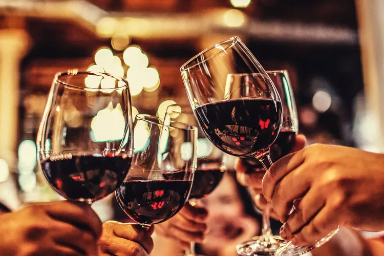 Bottiglie di vino italiano